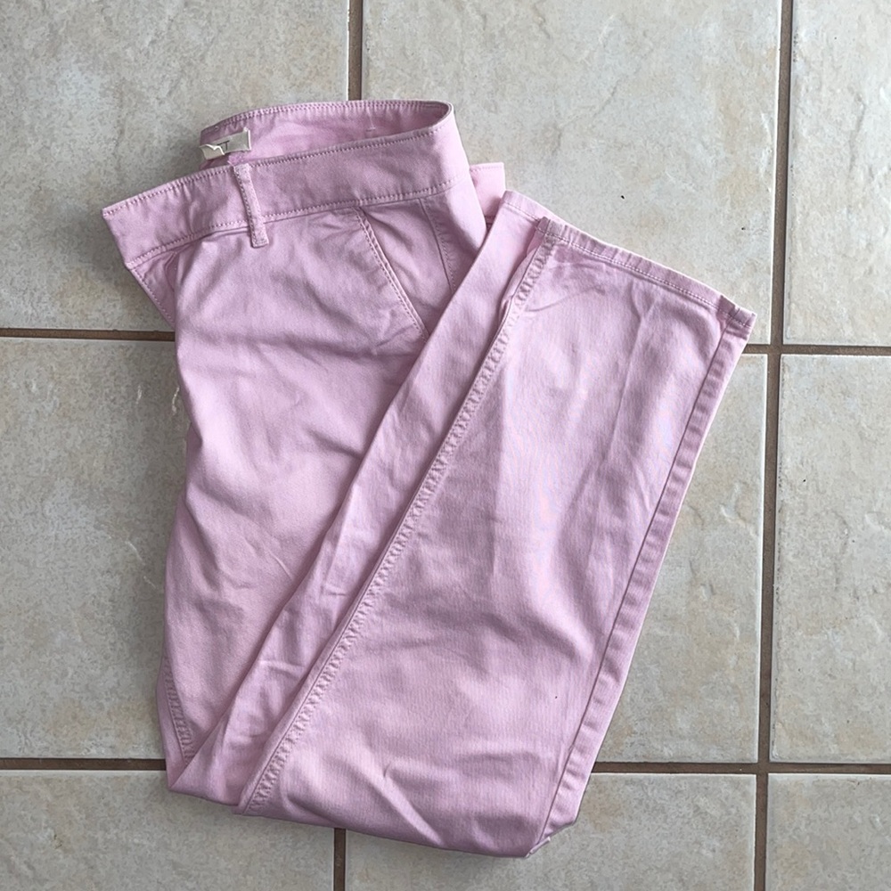 Pink LOFT khaki pants